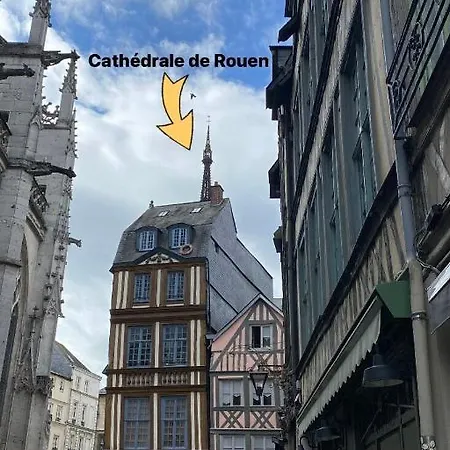 Le Rituel St Maclou, Hyper Centre Vue Sur Eglise Appartement *